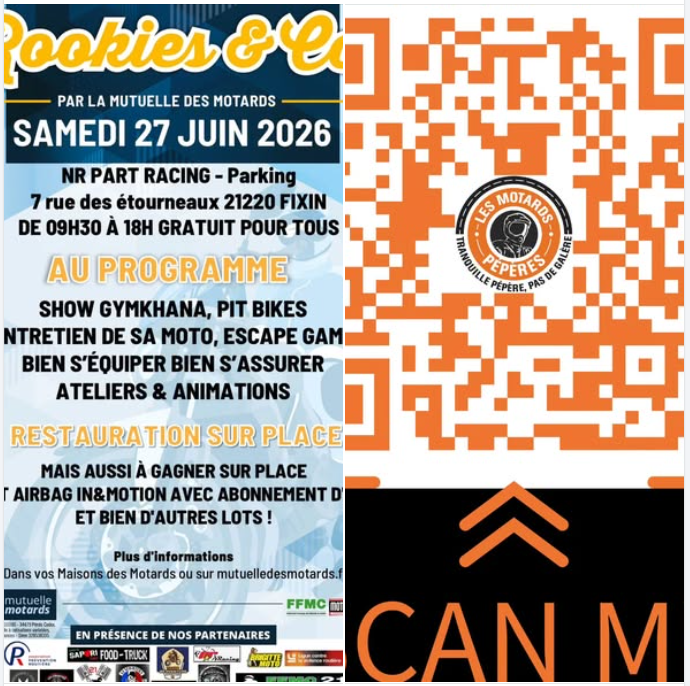 Journée conviviale à partager - Rookies Day’s – La Mutuelle des Motards